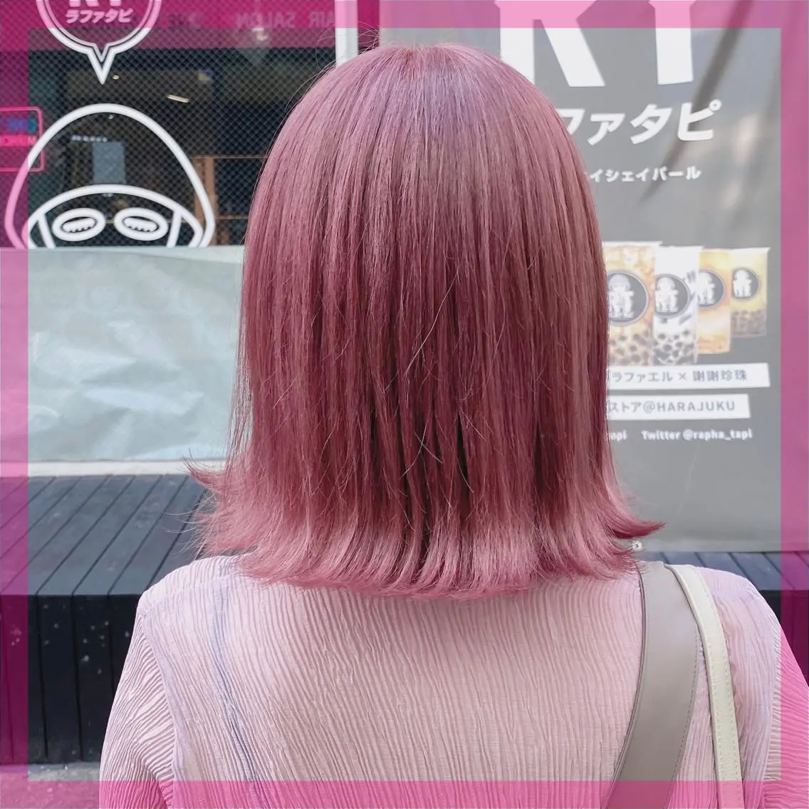 ミディアム カラー ヘアアレンジ キッズ ブリーチの髪様 MASATOのヘアスタイル