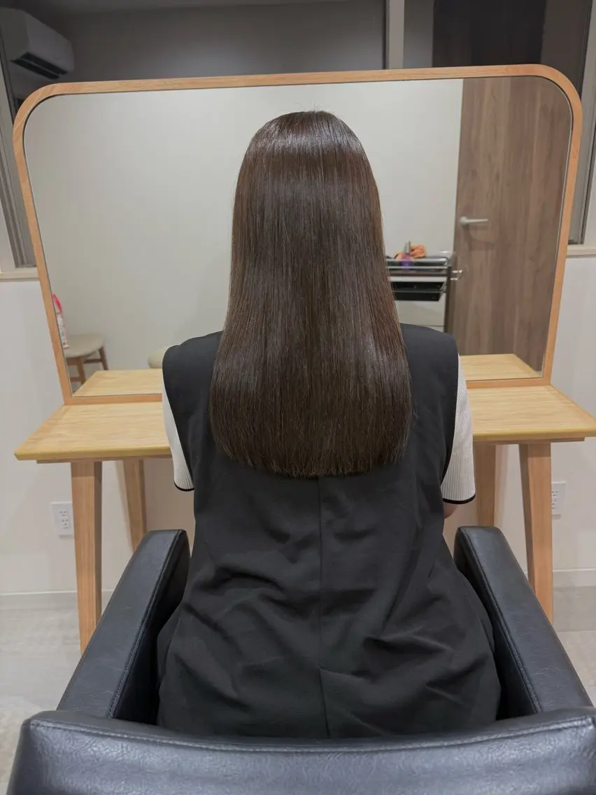 ロング カラー PERK🪽⋆.* sakiのヘアスタイル