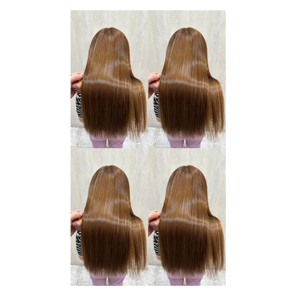 ロング カラー 透明感カラー 髪質改善 縮毛矯正 トリートメント ヘアカラー トリートメント 店長✨レイヤー✖️ 髪質改善✖️韓国ヘアのヘアスタイル