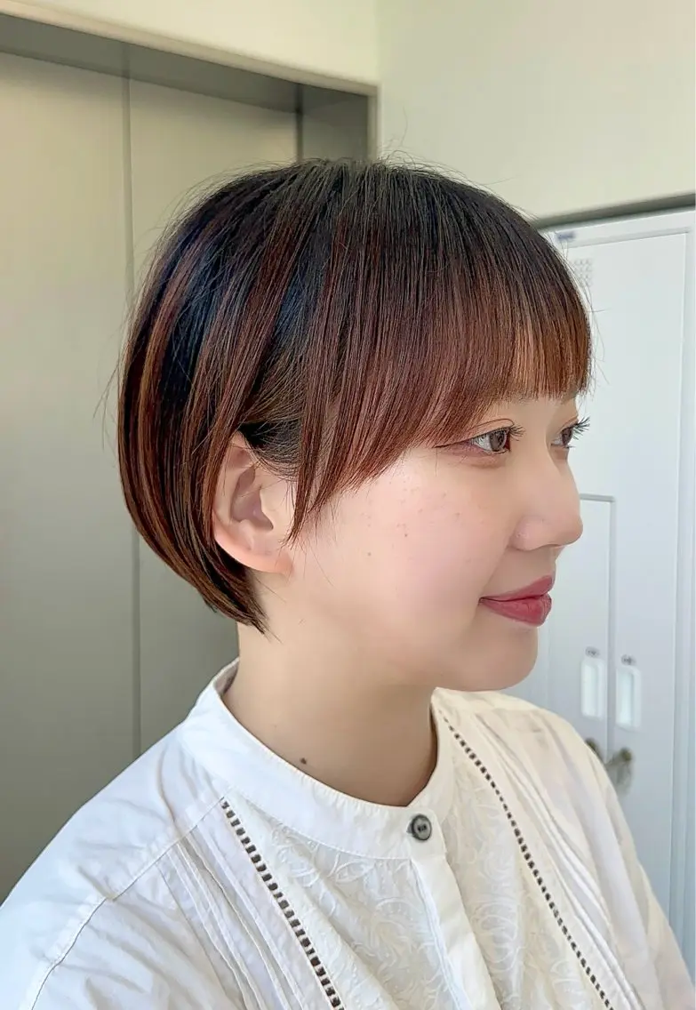 ショート カット てらしぃ /名古屋美容師のヘアスタイル