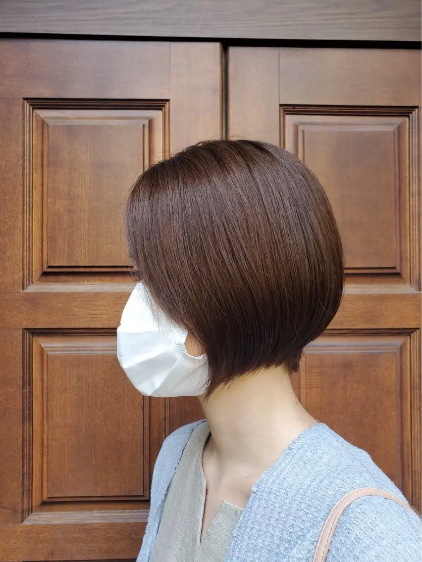 ショート ヘアカラー トリートメント みいな カラーモデル募集中!のヘアスタイル