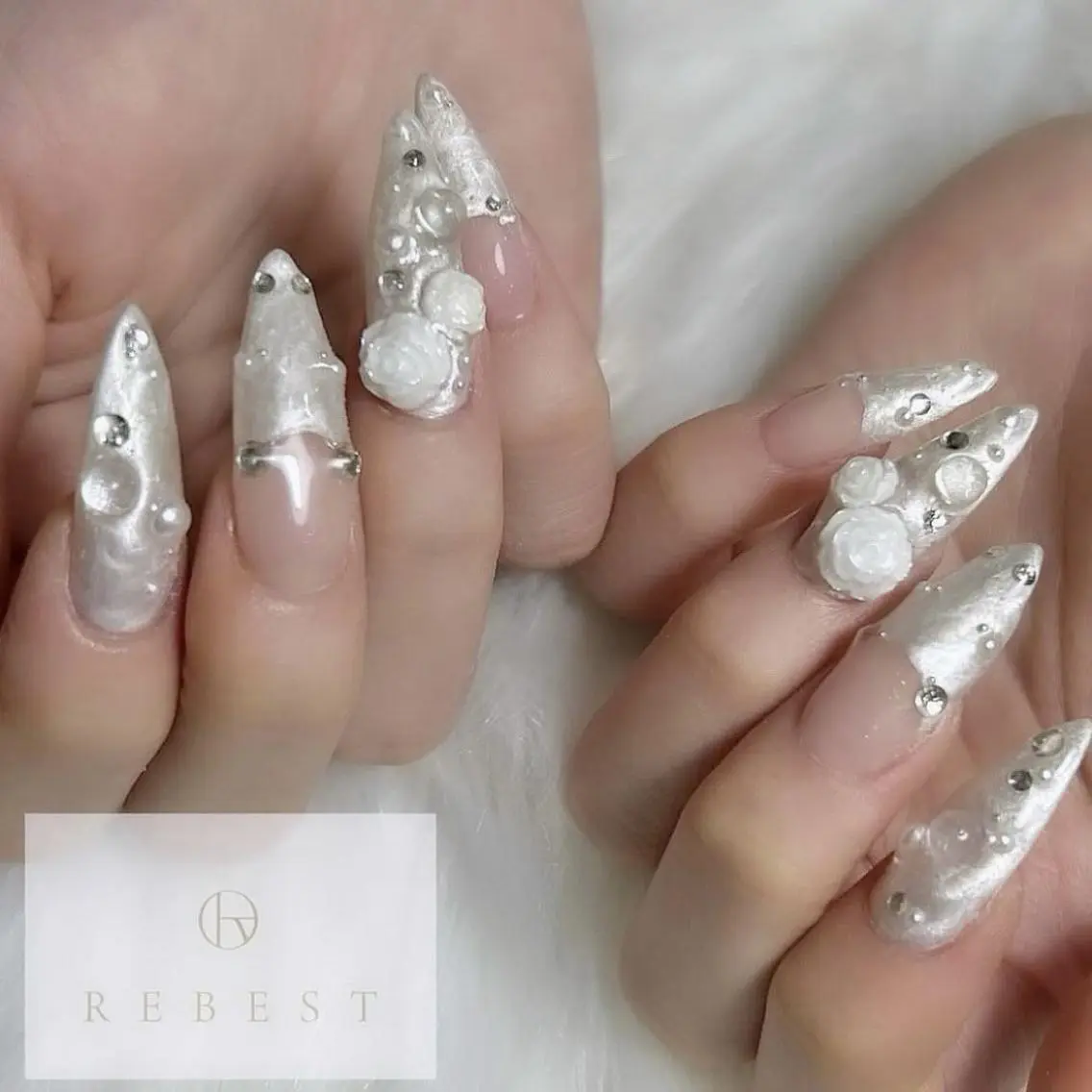 ネイル 天王寺rebest 💅nailのネイルデザイン