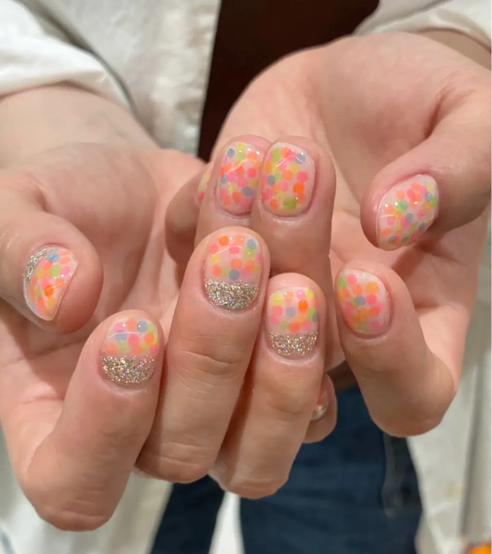 ネイル ハンドネイル 33 nail salon 徳山里美のネイルデザイン