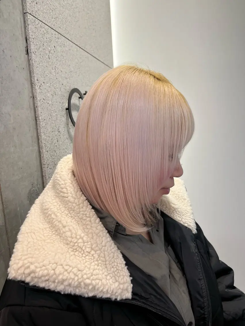 ミディアム 城山 拓実のヘアスタイル