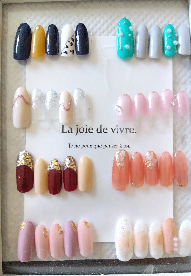 ネイル シンプルネイル NailSalon Ne-Neのネイルデザイン