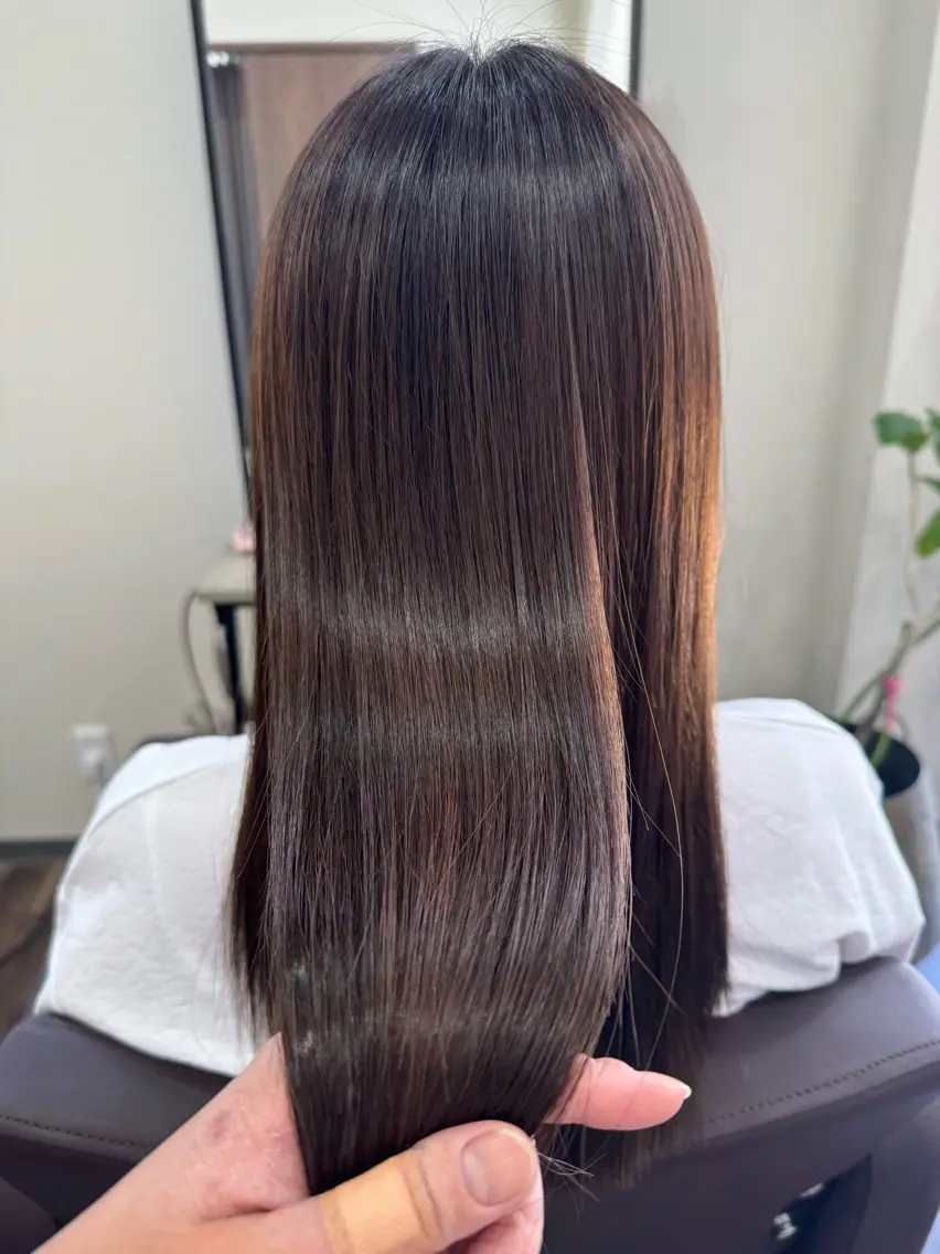 ロング 縮毛矯正 カット 縮毛矯正 トリートメント MASA .のヘアスタイル