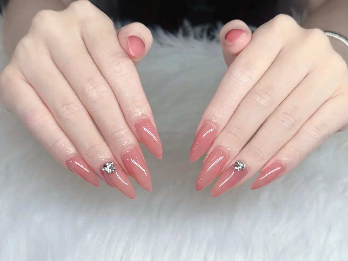 ミディアム ハンドネイル GOHOUBI Nail 心斎橋店のネイルデザイン
