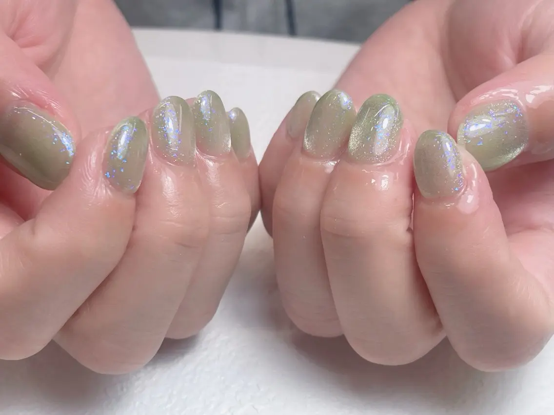 ネイル チークネイル 長さ出し フレンチネイル ジェルネイル 韓国ネイル 中野駅から2分 MEO NAILのネイルデザイン