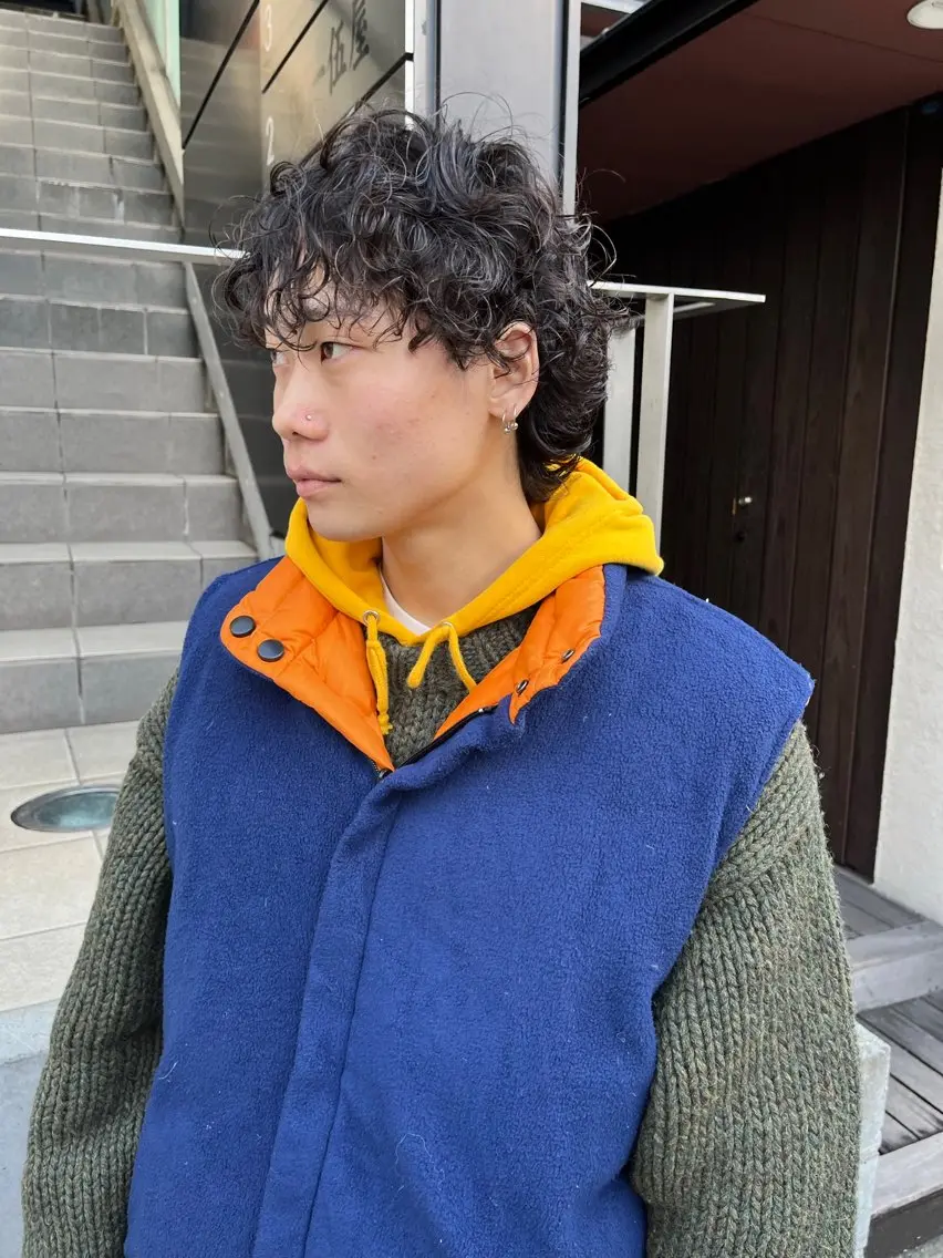 ショート パーマ メンズ ボブとパーマの達人 /美容室難民の方是非のヘアスタイル