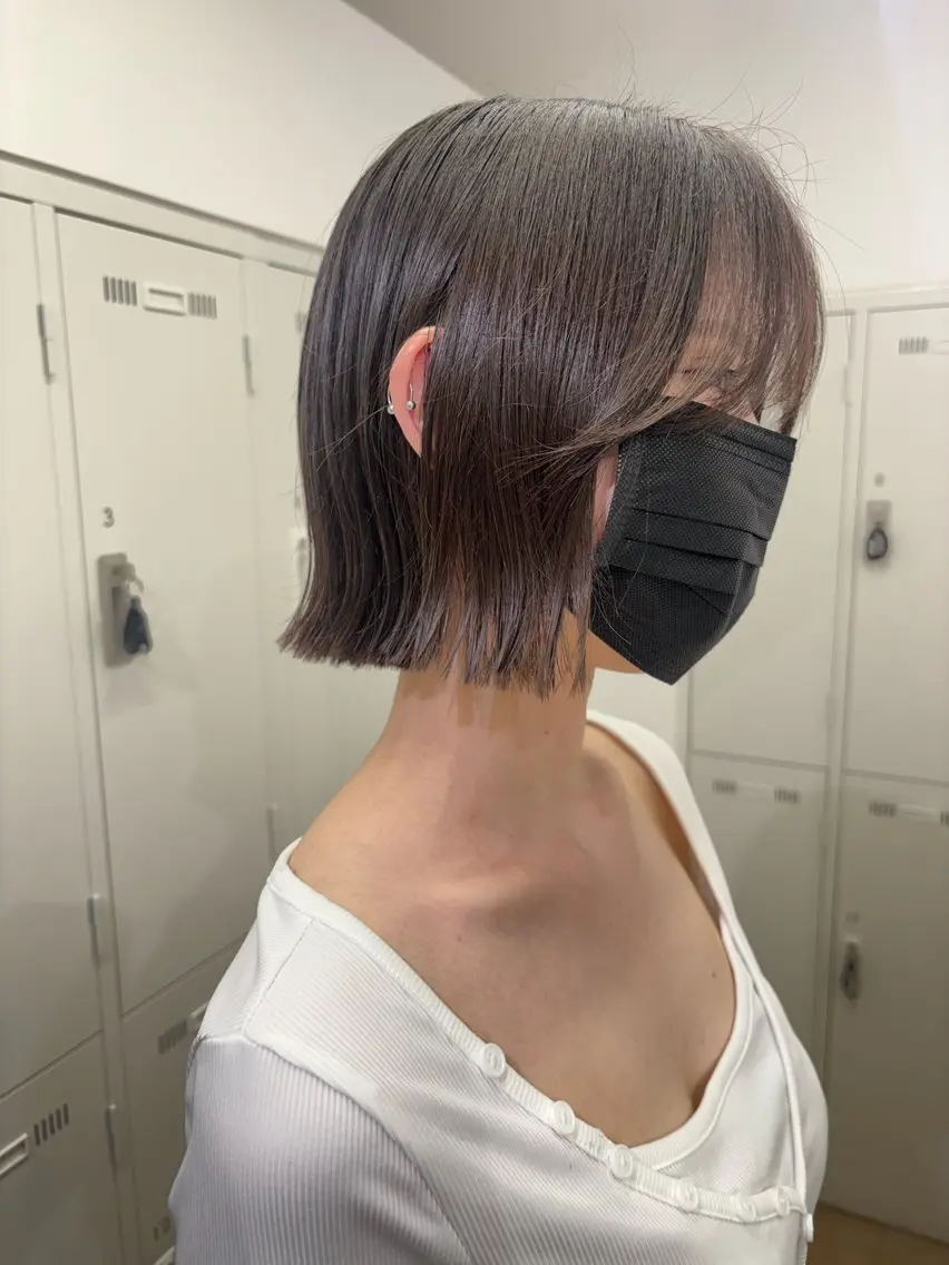 ショート ボブ カット ヘアカラー 西山梨々【5/1〜 復帰致します🌼】のヘアスタイル