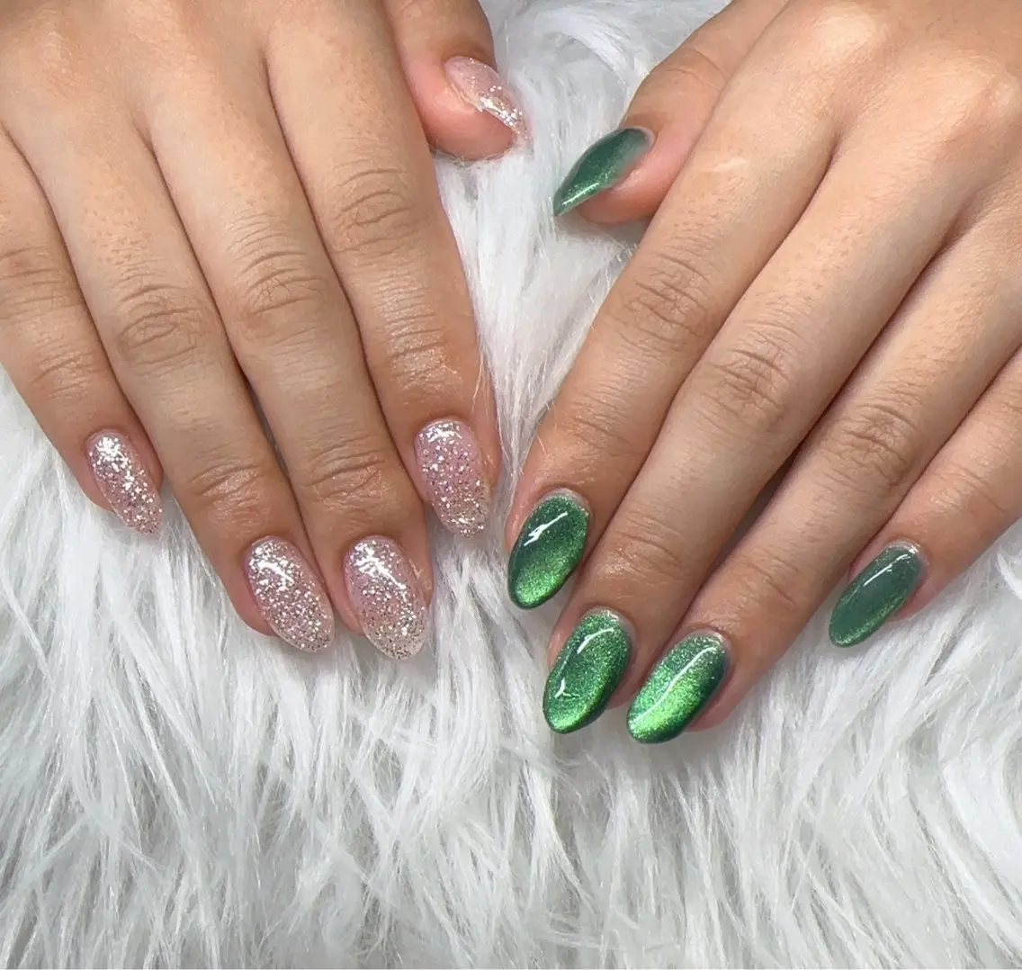 ネイル フラッシュネイル マグネットネイル ハンドネイル nail salon OnRのネイルデザイン