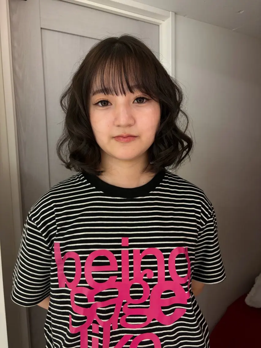 🧚ワンカラー＋うるつやトリートメント🧚ダメージ軽減の薬剤を使用！！の写真