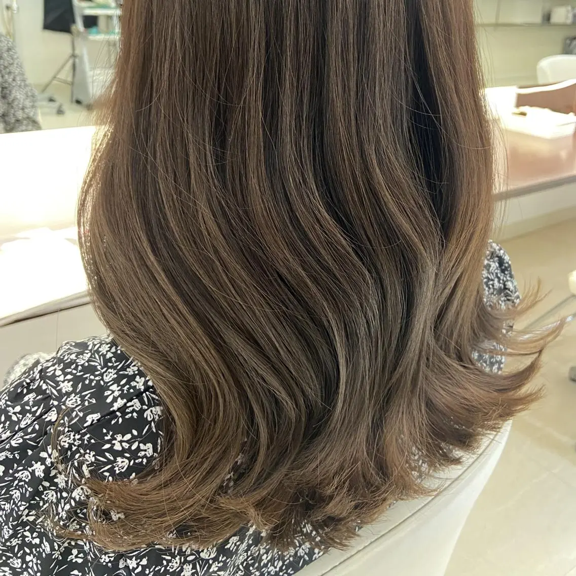 カラー セミロング VanCouncil 札幌本店のヘアスタイル