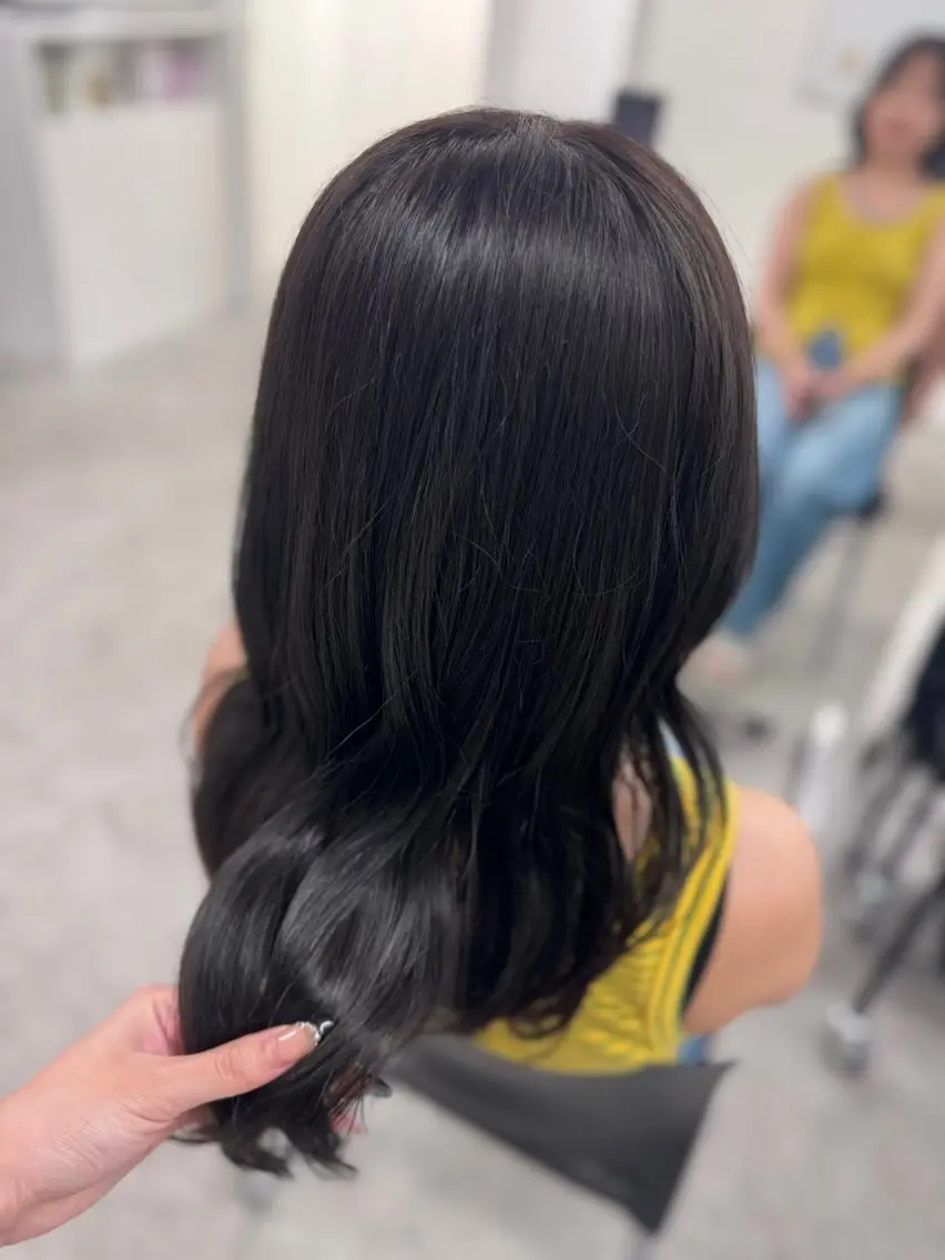 セミロング カラー ヘアカラー トリートメント 透明感カラー/ chinatsuのヘアスタイル