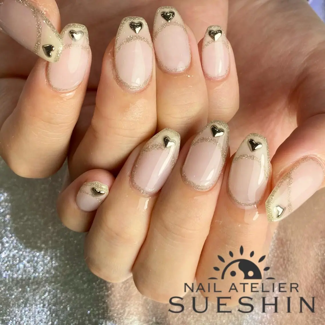 セミロング S ueshinのネイルデザイン