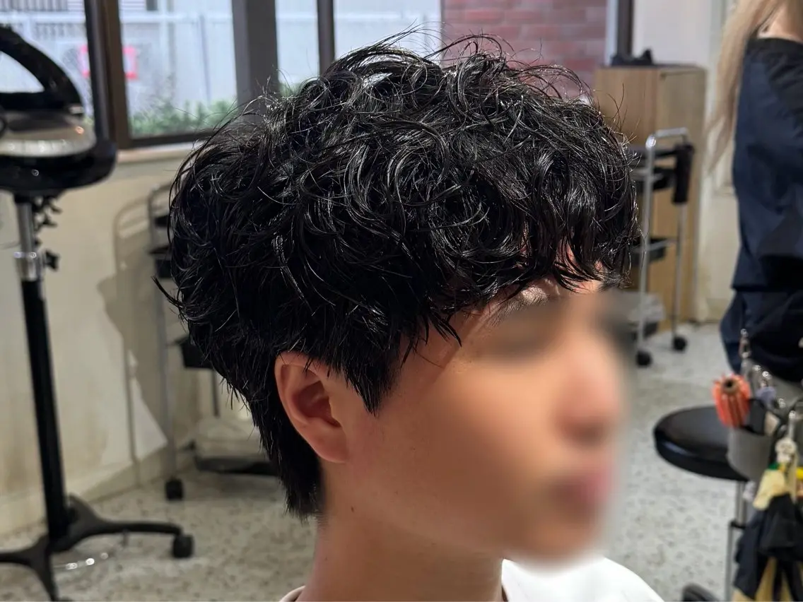 パーマ メンズ 佐藤 七星のヘアスタイル