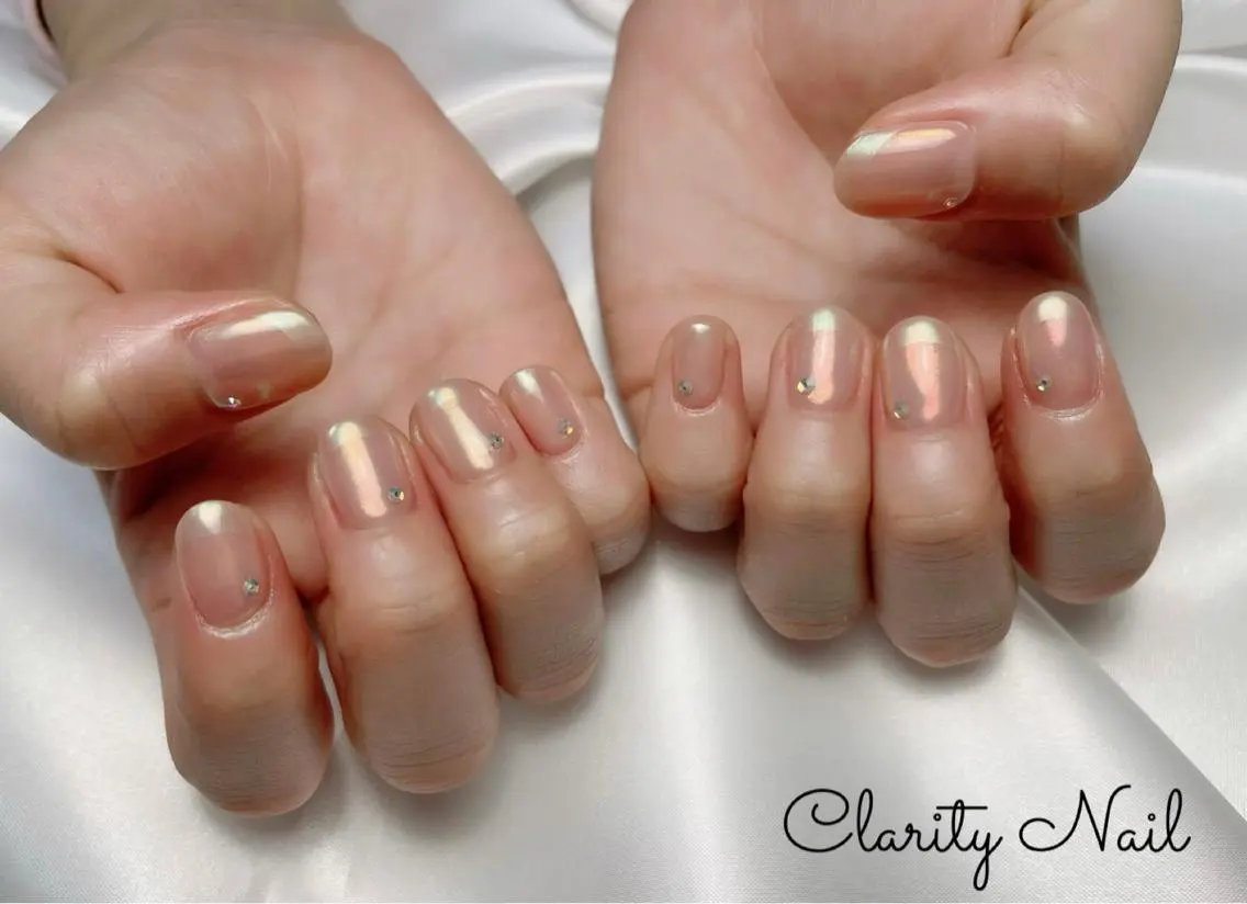 ネイル アートネイル 持ち込み ハンドネイル Clarity Nailのネイルデザイン
