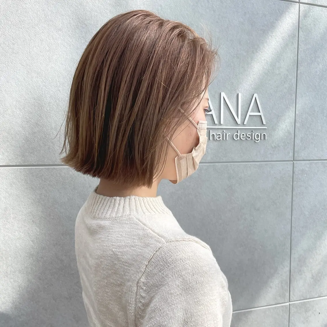 ショート カット ヘアカラー HANA by RIZのヘアスタイル
