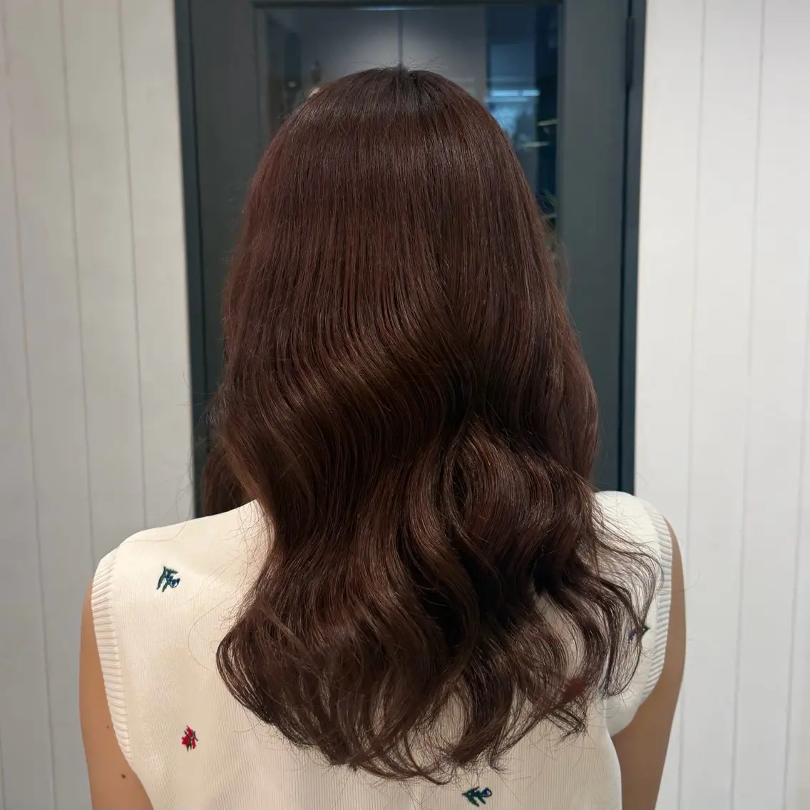 セミロング カラー おとあ 𐙚のヘアスタイル