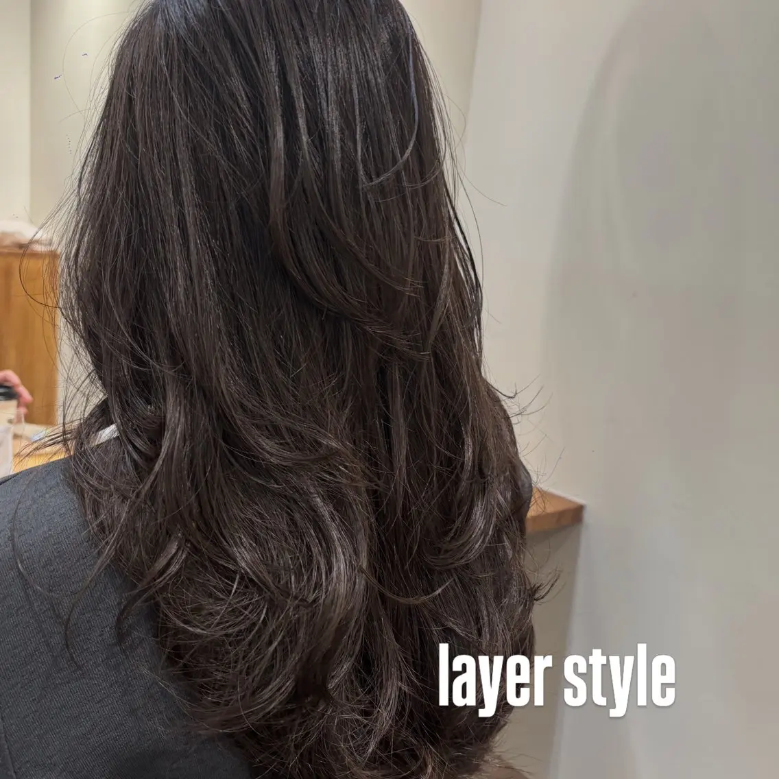 ロング レイヤーカット カット ヘアカラー トリートメント 大船/レイヤーカット Kananiのヘアスタイル