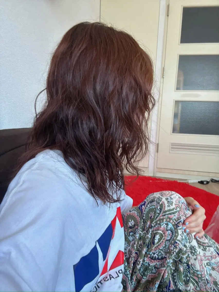 ヘアカラー 野口 心晴のヘアスタイル