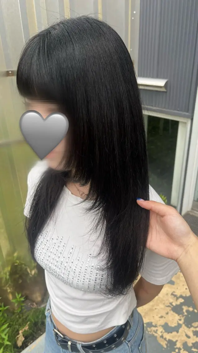 カラー 透明感カラー Gigi nonokaのヘアスタイル