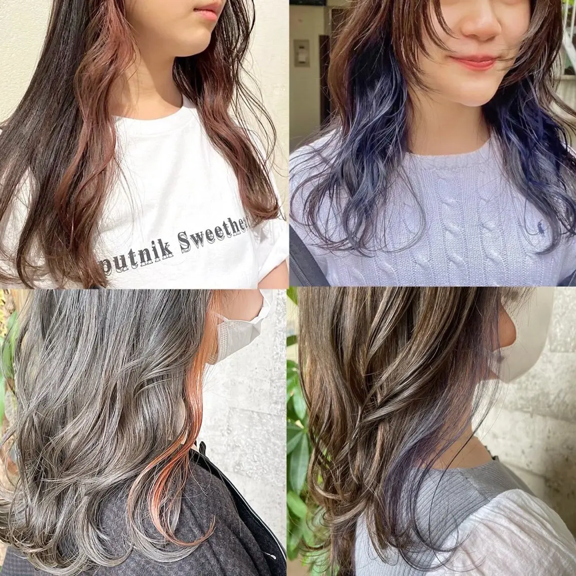ロング 北島 遥香🫧インナ ー /ベージュカラーのヘアスタイル
