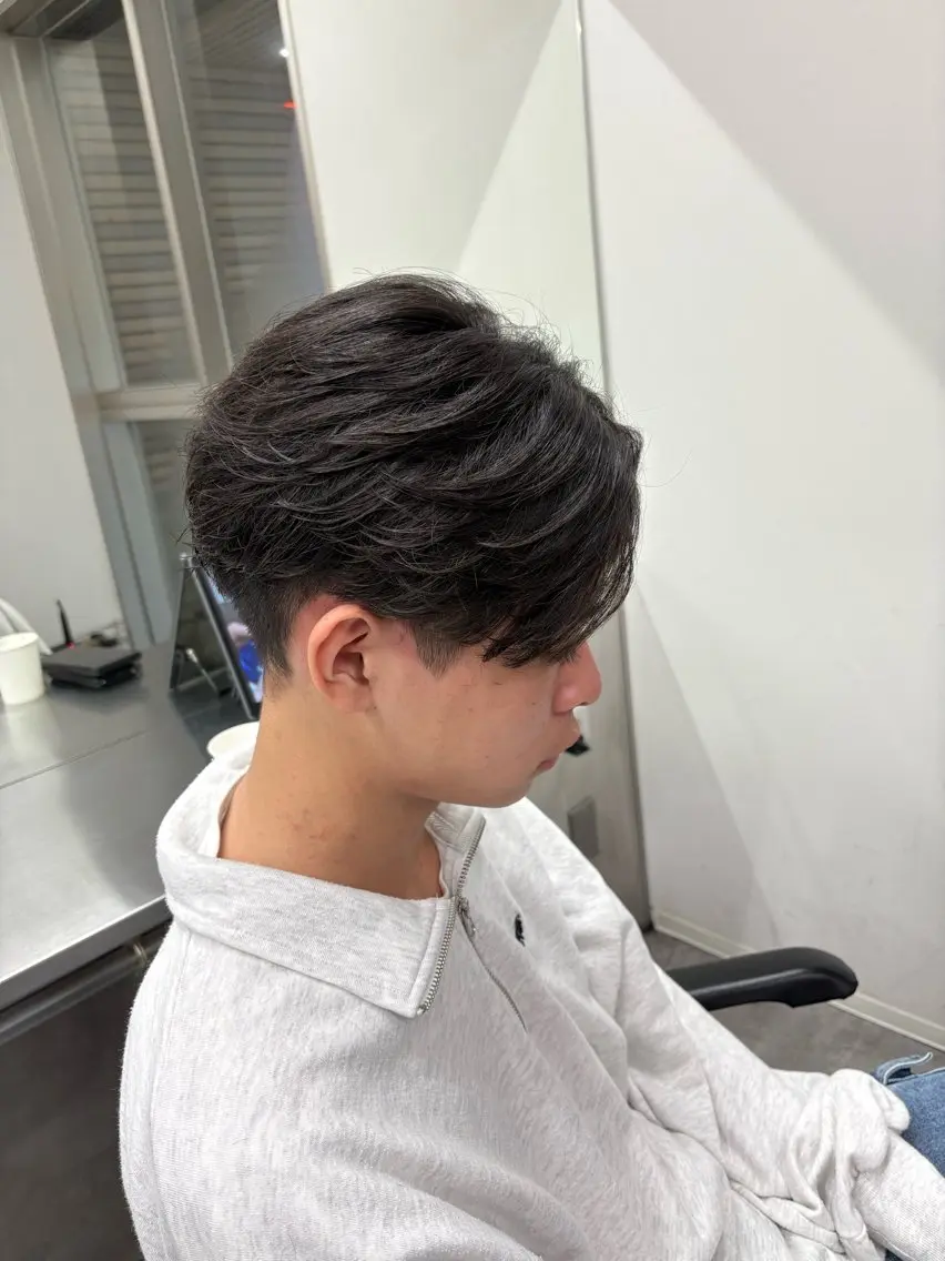 パーマ メンズ カット パーマ ヘアセット パーマ支持率No.1 ❤️🔥安成弾のヘアスタイル