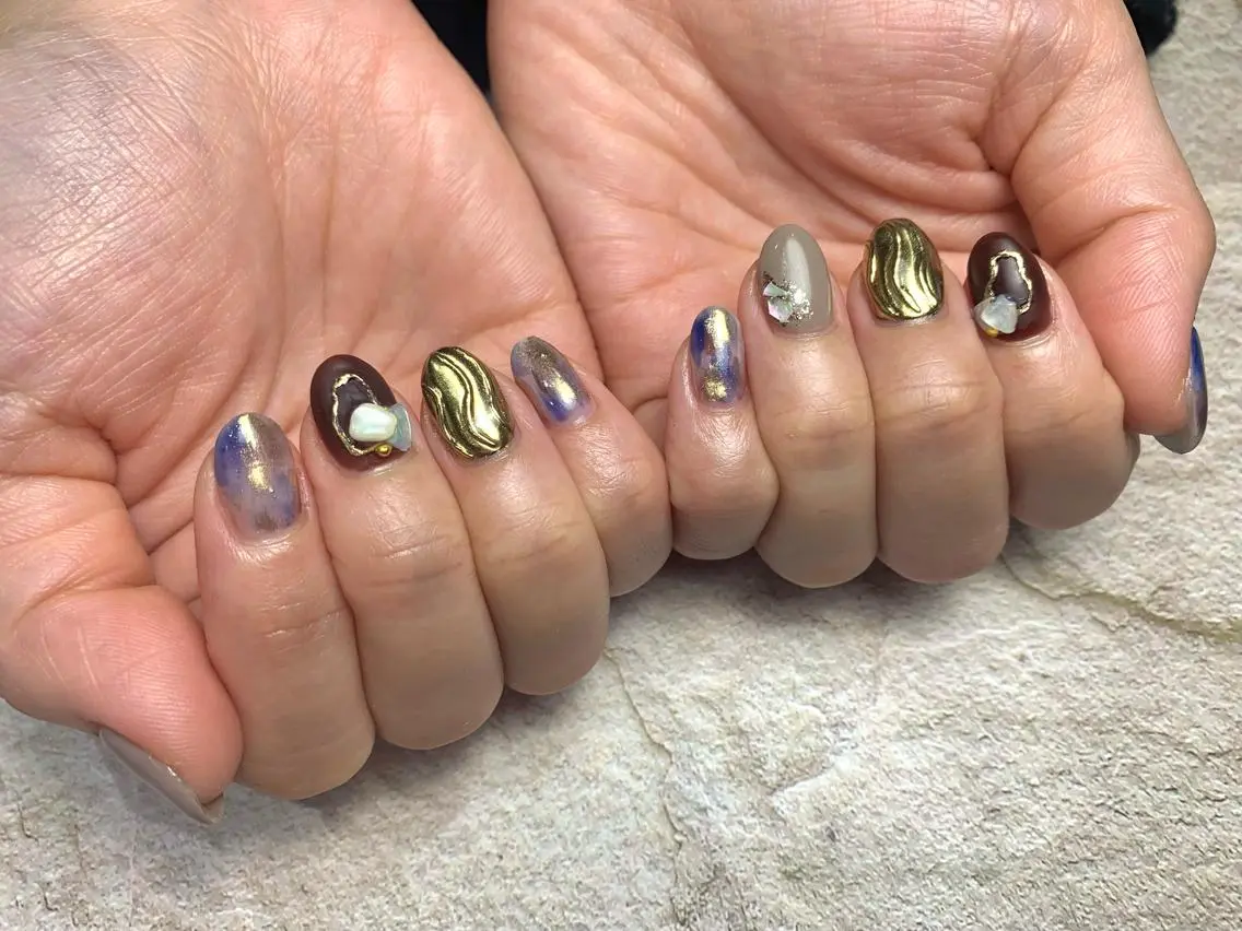 ネイル ハンドネイル nail room Ly'leaのネイルデザイン