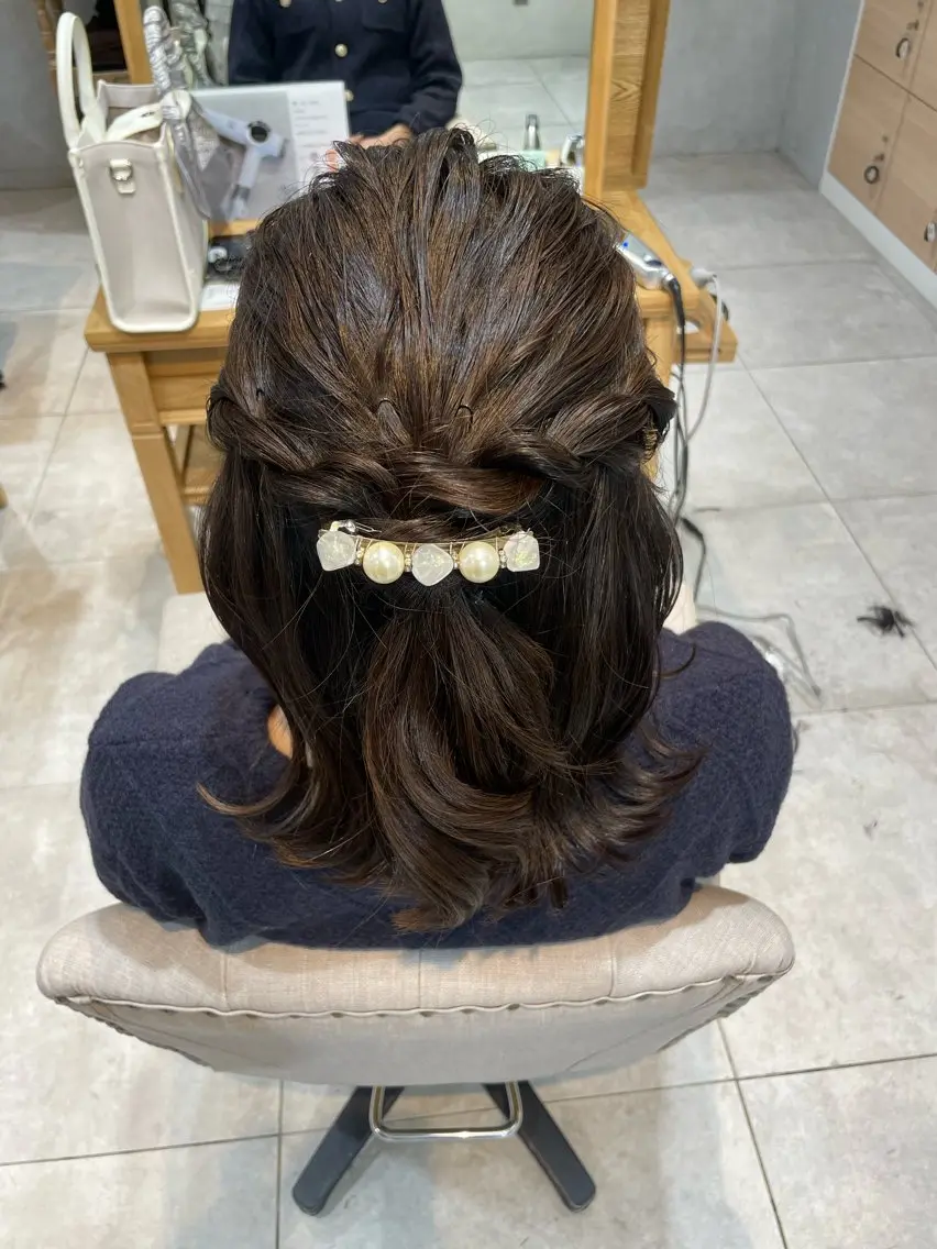 ヘアアレンジ ヘアセット ヘア&ネイル/ 𝐒𝐄𝐑𝐈のヘアスタイル