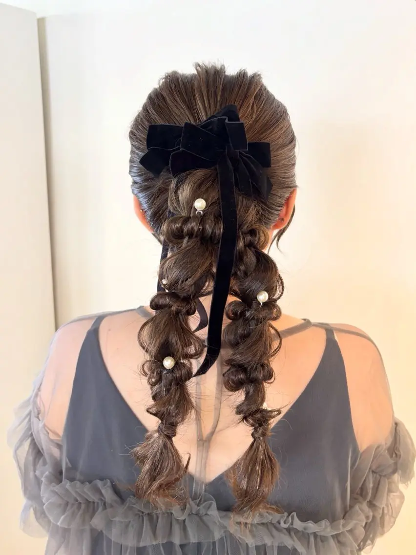 ヘアアレンジ update Erinaのヘアスタイル