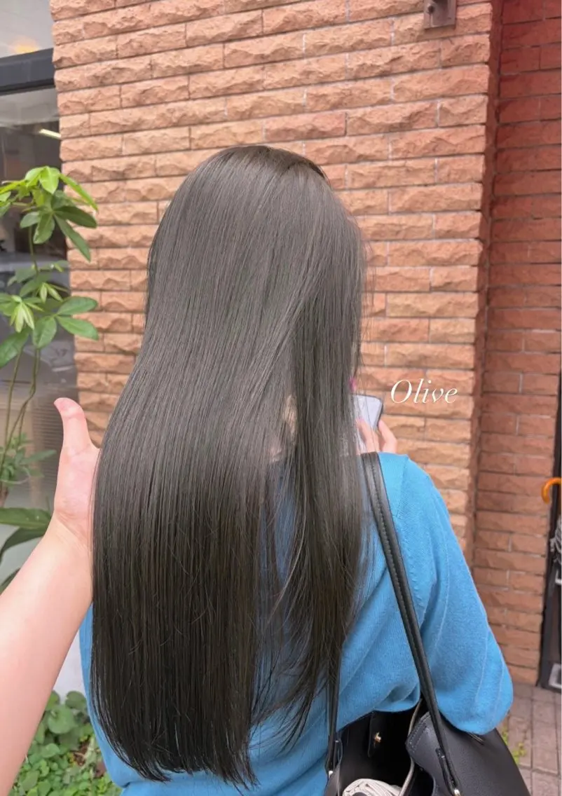ロング カラー ヘアカラー トリートメント aoi🍀暖色 /透明感カラー♡のヘアスタイル
