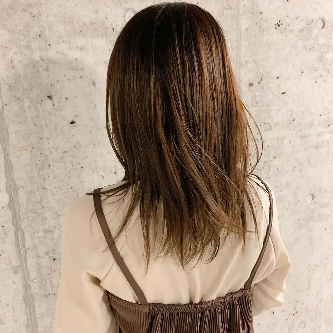 ロング カラー 中川 竜誠のヘアスタイル