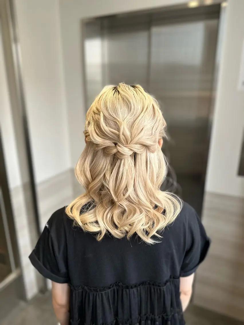 ヘアアレンジ ハーフアップ MITSUKI /Ditycaのヘアスタイル