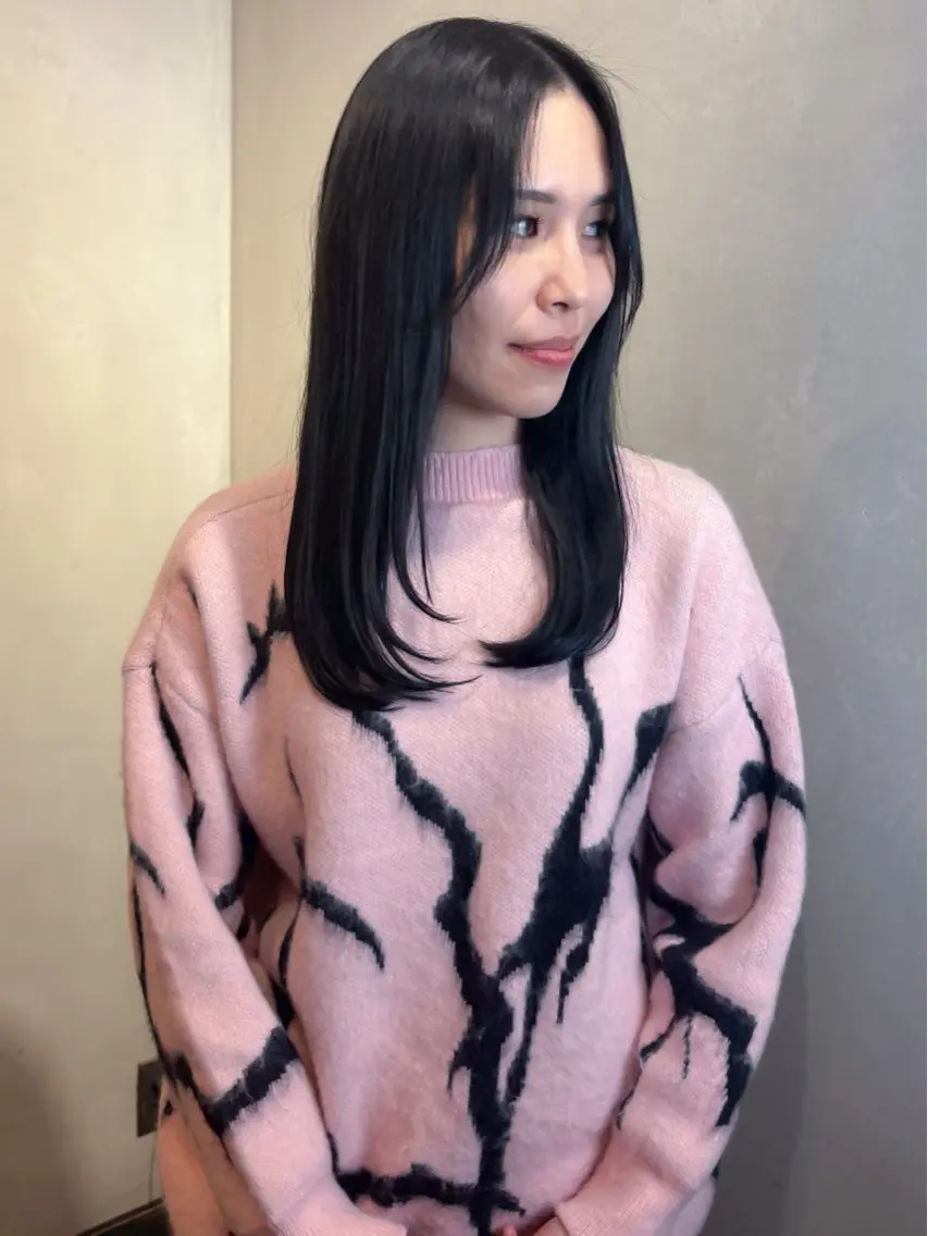 【ダメージケア】カラー+髪質改善aujua トリートメント¥7000の写真