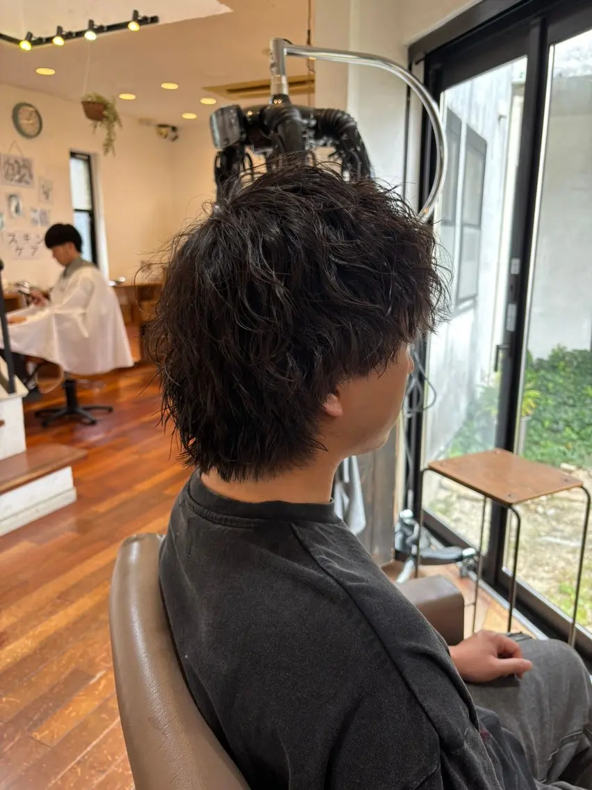パーマ メンズ メンズパーマ カット パーマ 💎髪質改善💎 村山 歩美のヘアスタイル