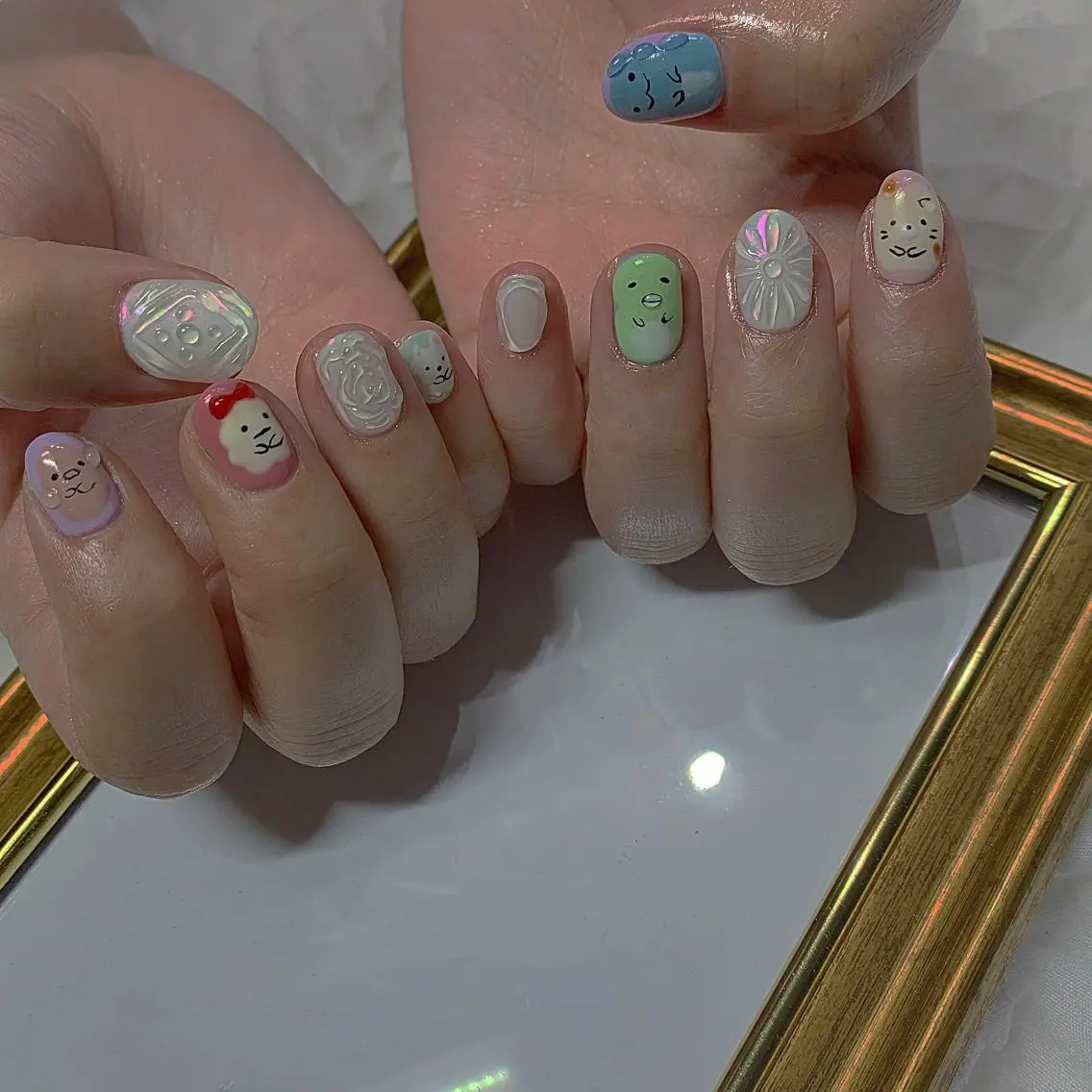 ネイル ハンドネイル ハンドケア lylynail YUUKAのネイルデザイン