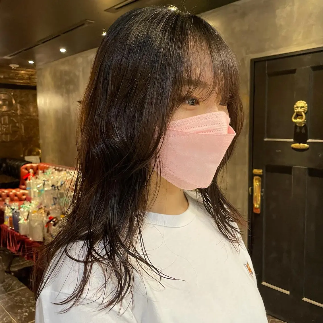 ロング パーマ ヘアアレンジ くびれレイヤー/艶 カラー　MADOKAのヘアスタイル