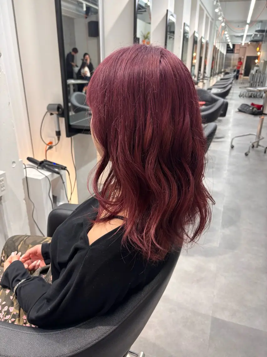 ロング カラー 中野 晴登のヘアスタイル