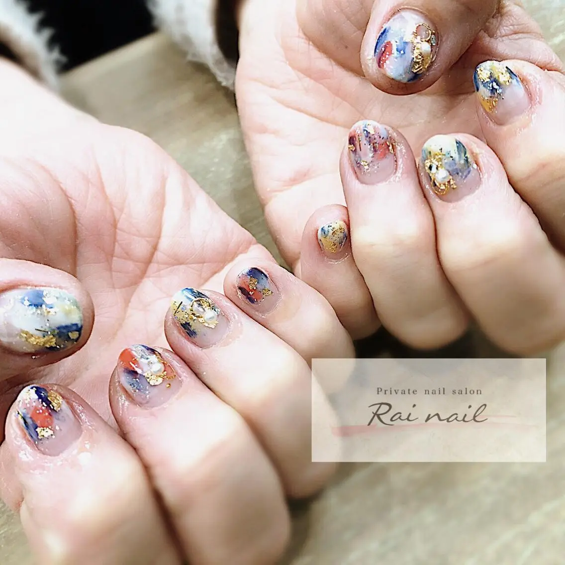 ネイル ハンドネイル Rai nail_ Risaのネイルデザイン