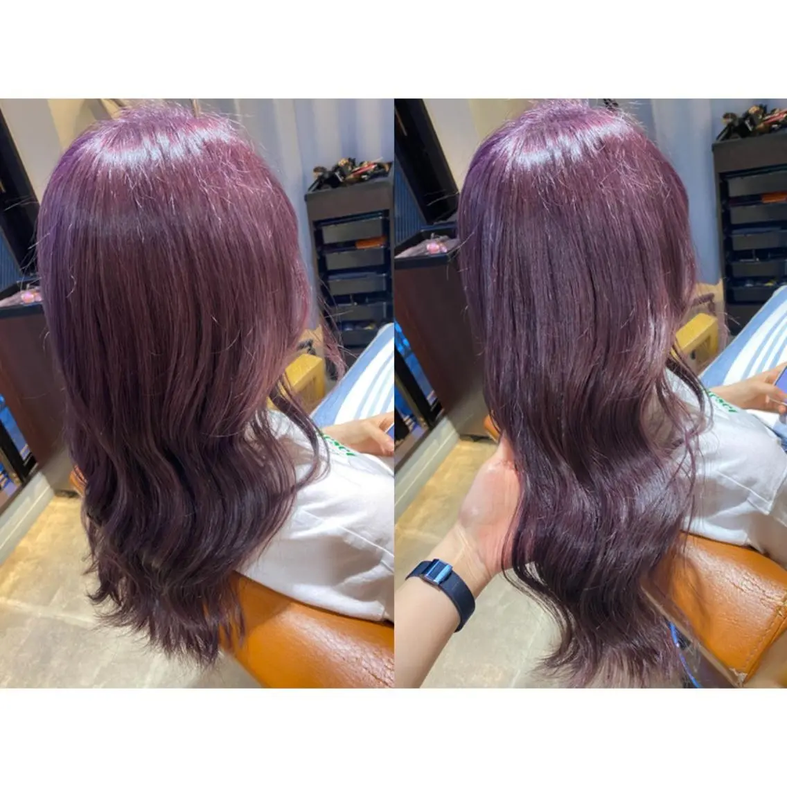 カラー カット ヘアカラー トリートメント 🩵盛れる顔周りヘア EMI🩵のヘアスタイル