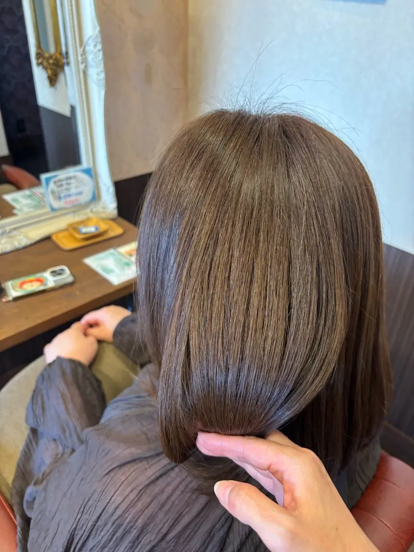 セミロング カット トリートメント Pixie Bob 🐈‍⬛　位田のマツエク・マツパデザイン
