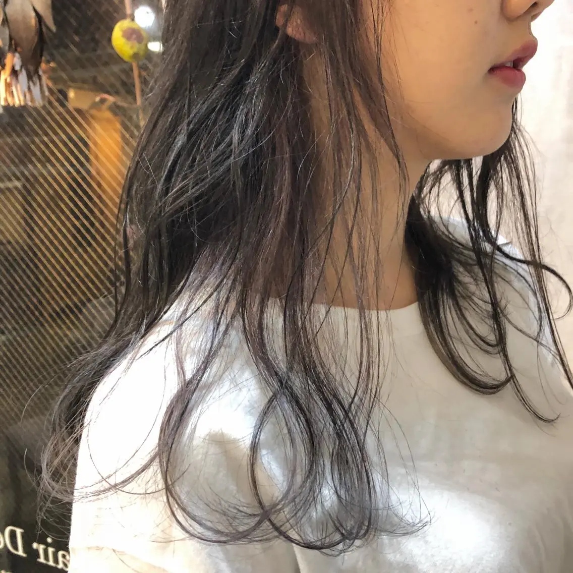 ロング カラー ブリーチ Pia ツボイ ケイタのヘアスタイル