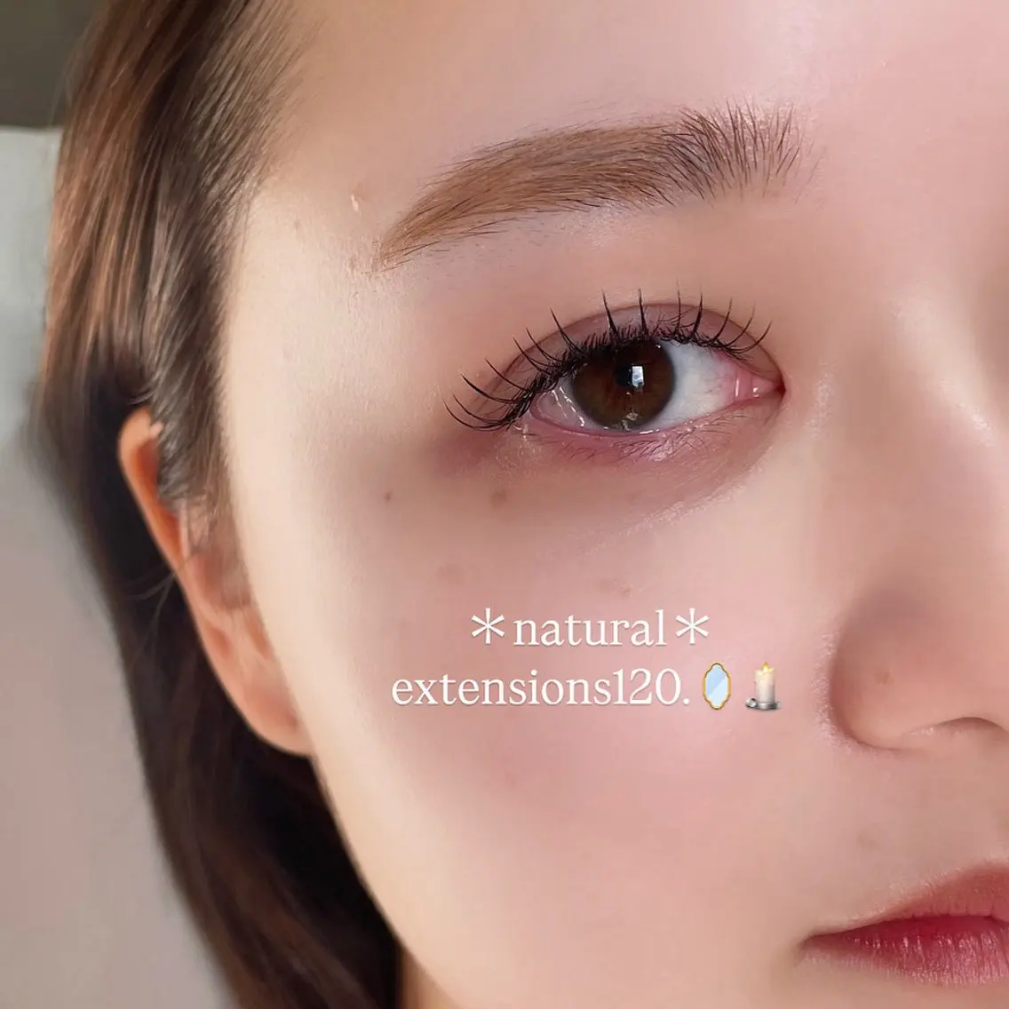 《忙しい朝でもビューラー入らずに盛れる𓈒⟡₊⋆ 》flat lash ＊ 100本❤︎の写真