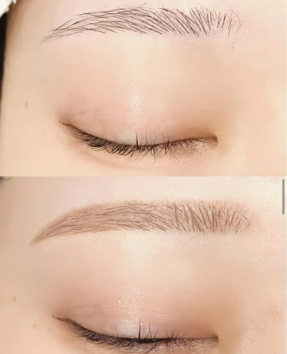 🩶美眉デザイン×WAX脱毛×眉メイク🩶の写真
