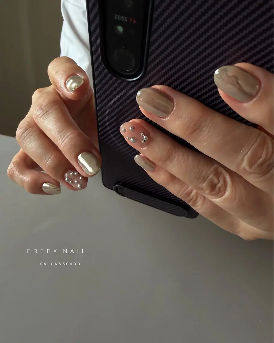 ネイル ハンドネイル ハンドケア freex nail /ニュアンス/個性派のネイルデザイン