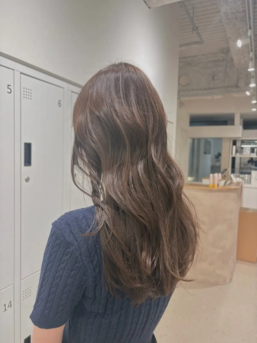 カラー ヘアカラー 松本 ゆらのヘアスタイル