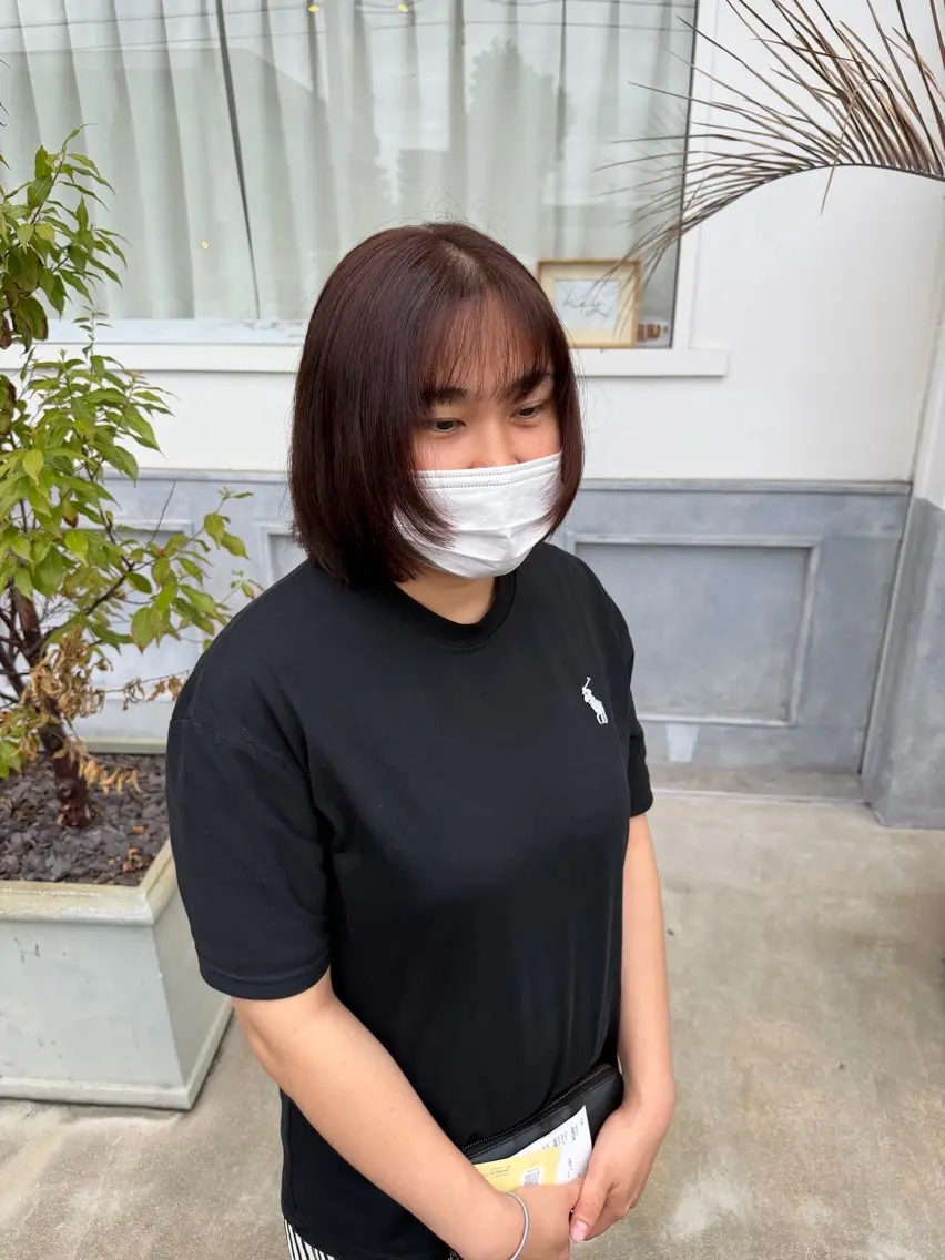ショート 佐々木 彩羽のヘアスタイル
