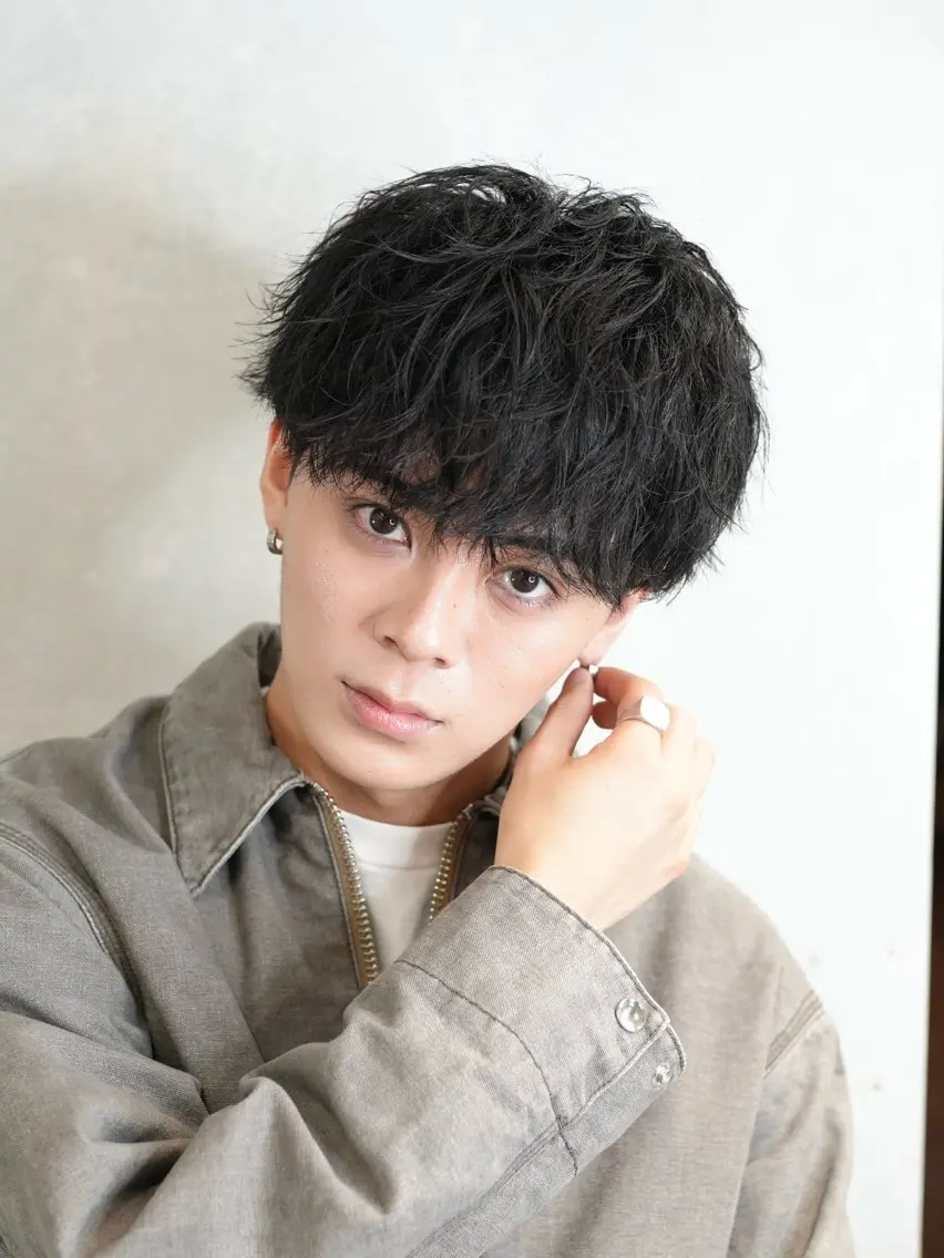 パーマ メンズ カット メンズ特化✨似合わ せカット✨アンビルのヘアスタイル