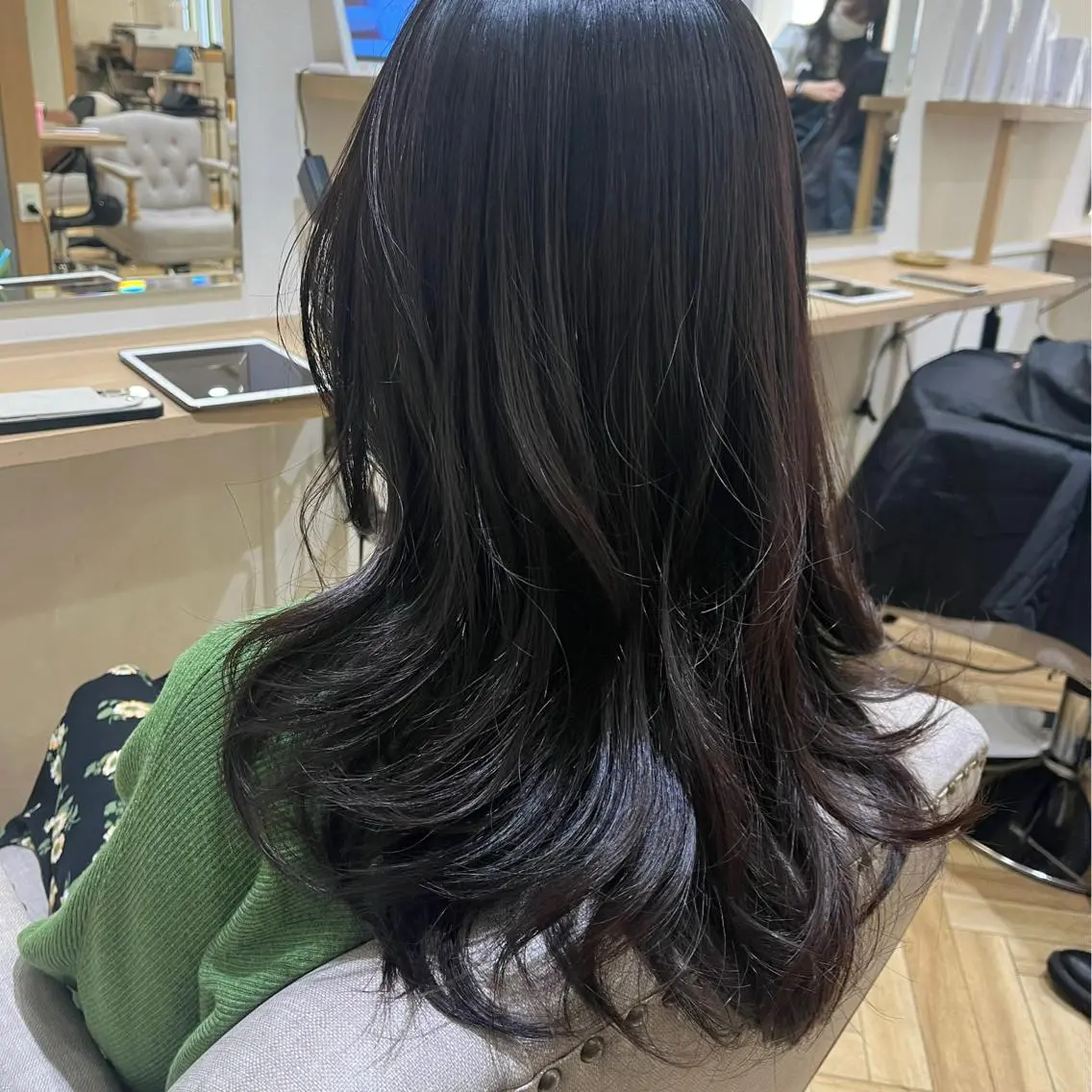🇰🇷レイヤーカット🇰🇷➕艶カラー➕oggiottoトリートメントの写真